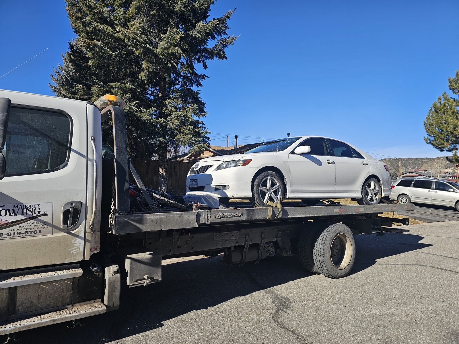 Flatbed towing Colorado