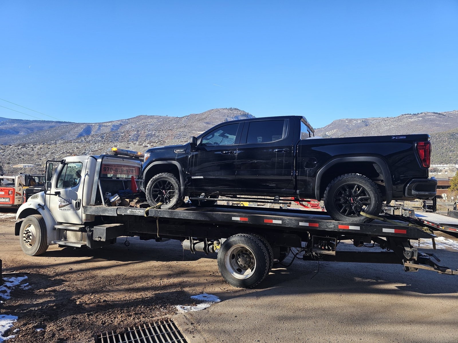 Heavy vehicle towing